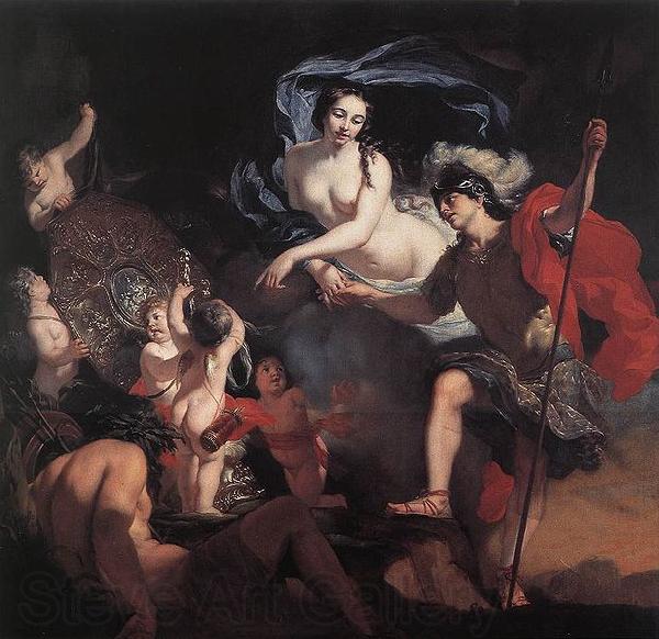 Gerard de Lairesse Venus Presenting Weapons to Aeneas